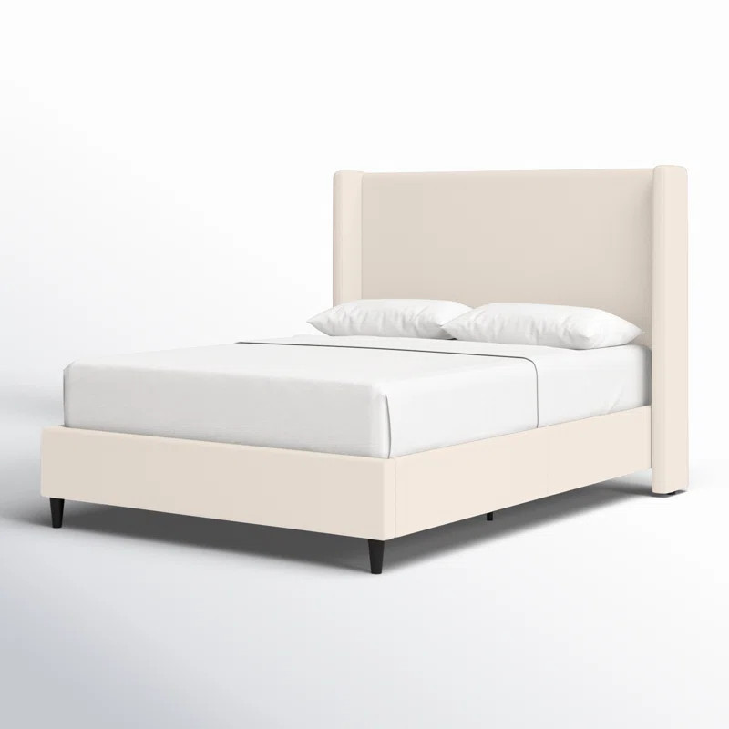 Birzer Queen Upholstered Wingback Bed | Wayfair North America