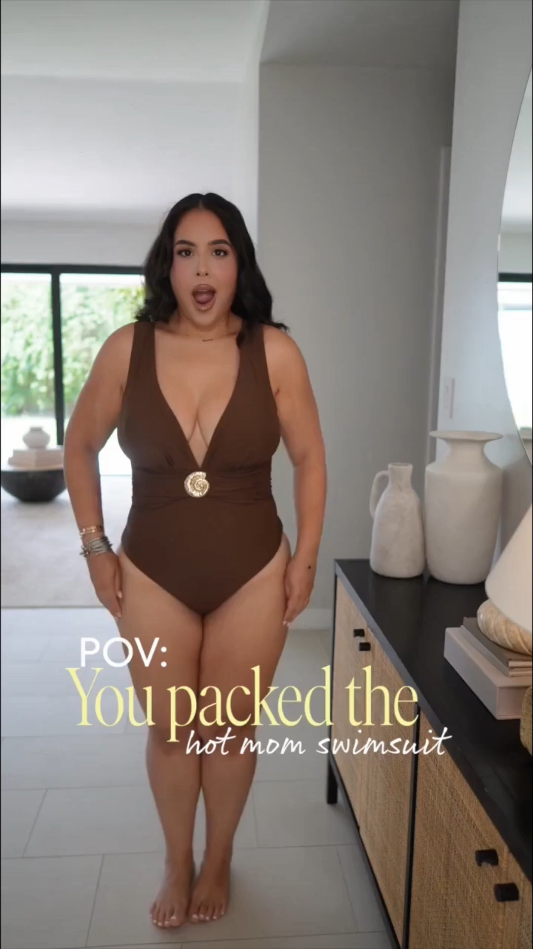 This swim! Wowow! Wearing size L

#LTKootd #LTKMidsize #LTKSwim