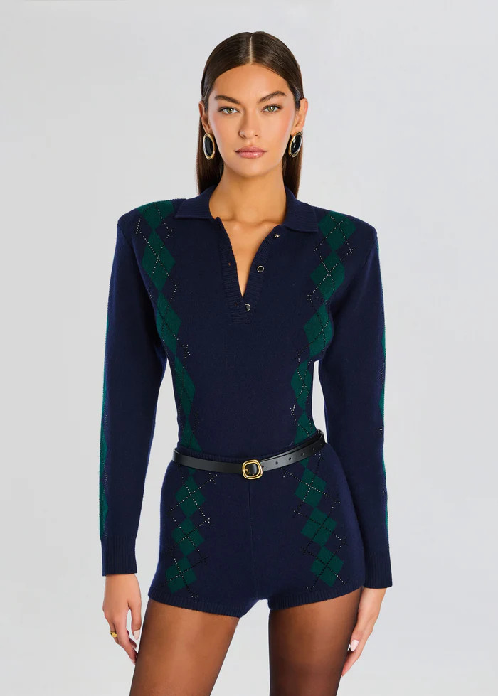 Nicolina Embellished Polo | Retrofete