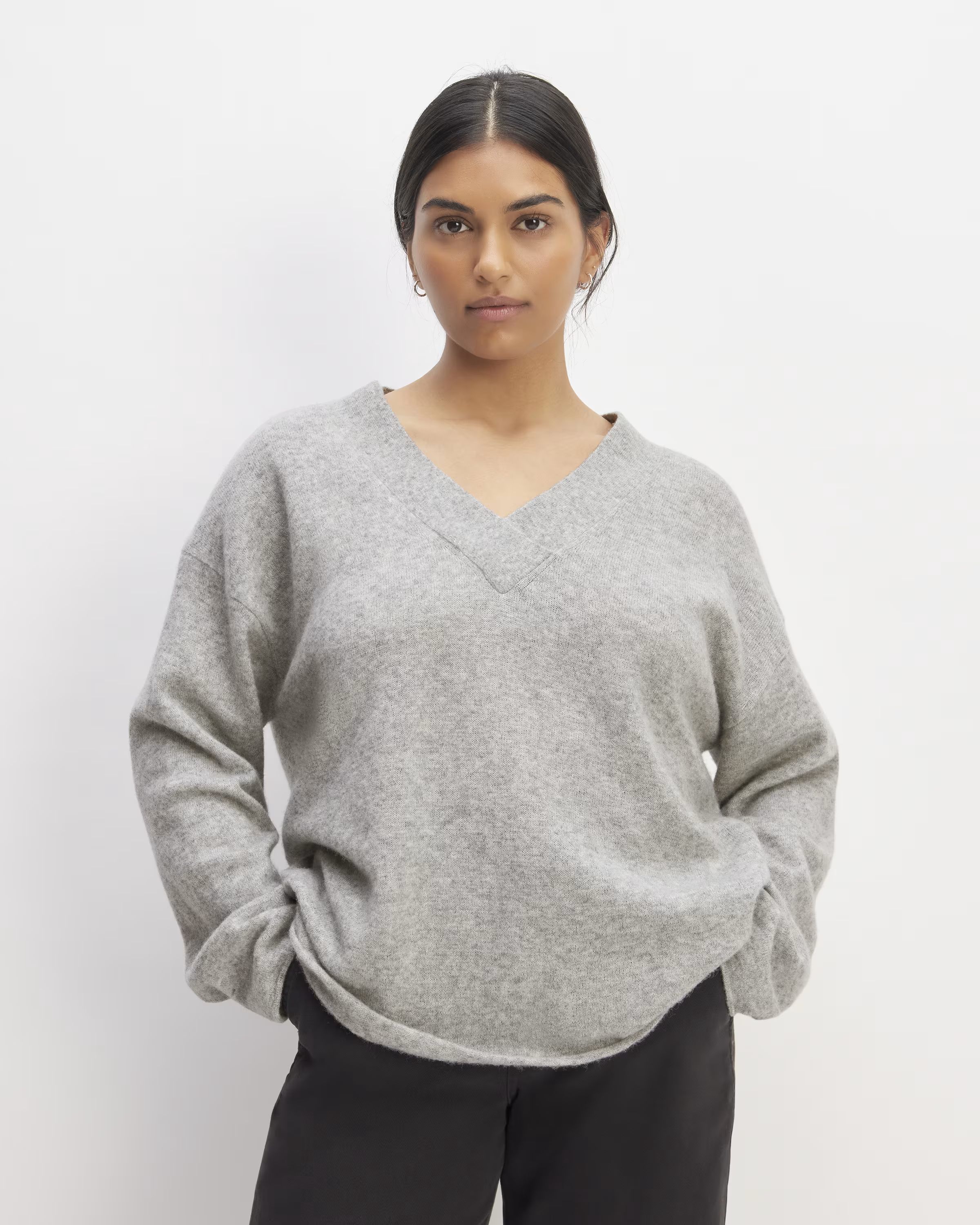 The Cozy-Stretch V-Neck Sweater | Everlane