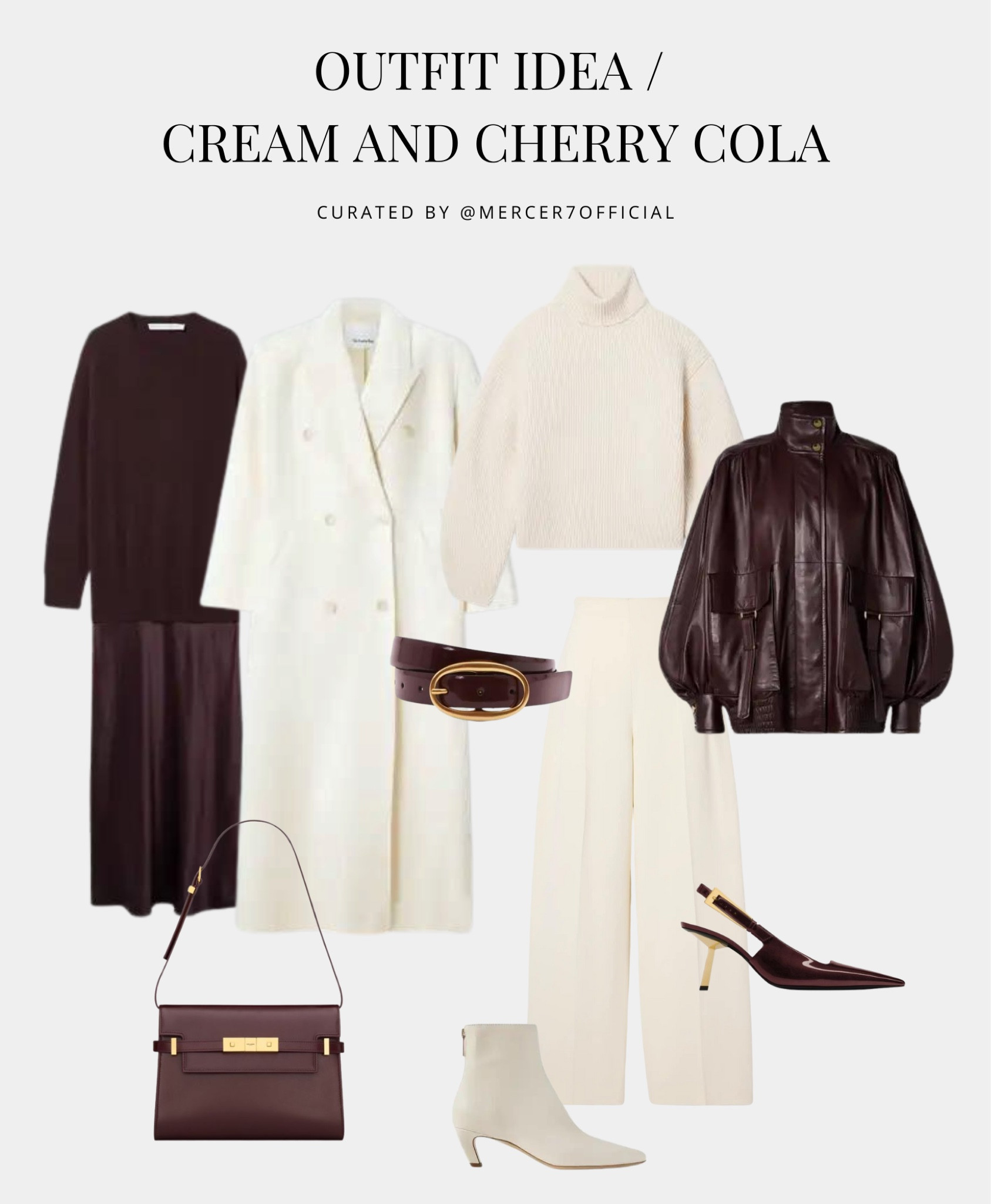 An outfit idea including shades of cream and burgundy. Loving these colours together at the moment.



#LTKeurope #LTKstyletip #LTKautumn