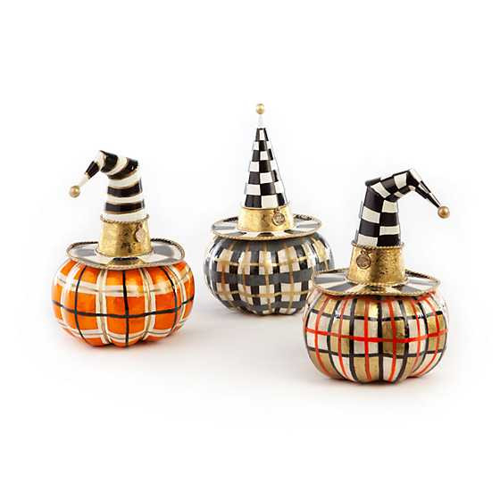 Autumn Spice Capiz Pumpkins - Set of 3 | MacKenzie-Childs
