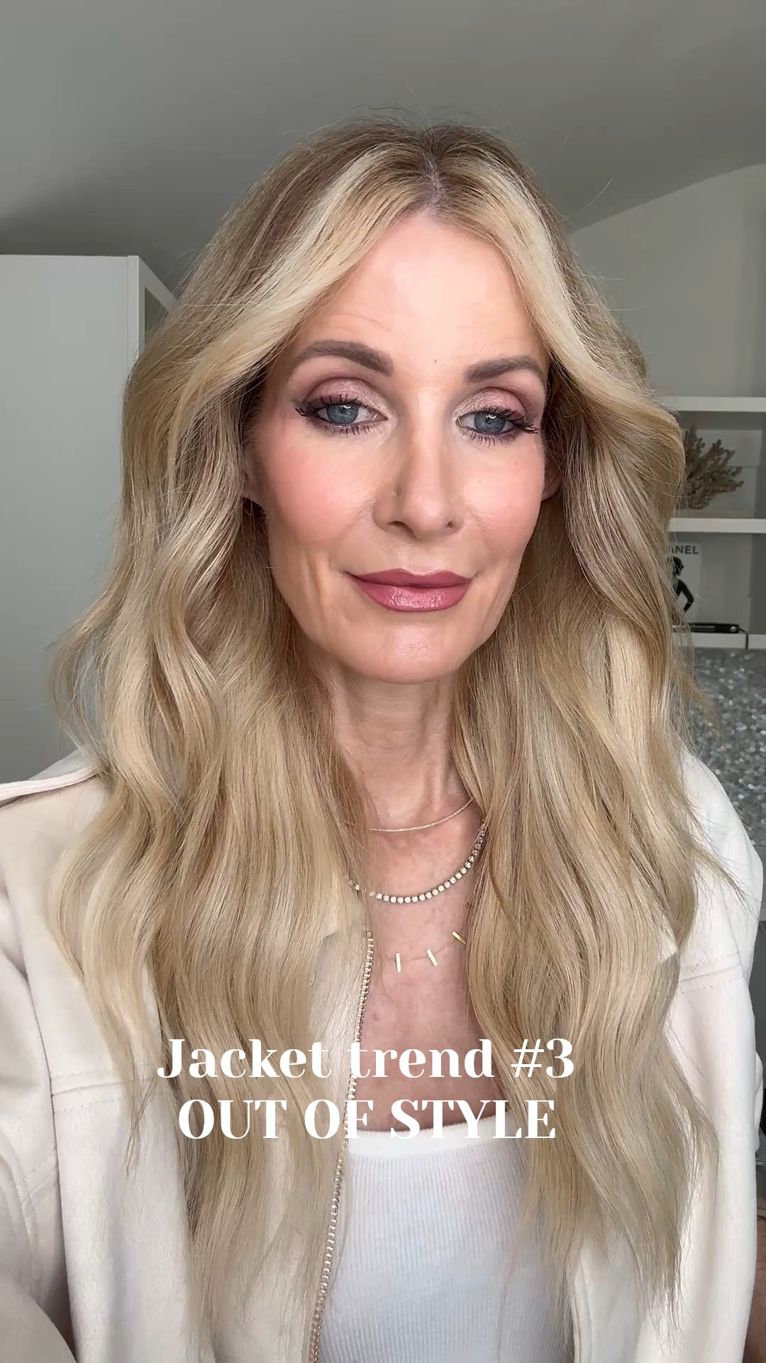 Jacket trend #3 to stop wearing: frayed-hem jackets. The raw edges can feel messy and dated.

Instead, try a bubble hem jacket like this one. It’s faux suede (so soft and luxe-looking), comes in four gorgeous colors, and it’s under $50 — such a steal for how elevated it looks. I’m wearing a size small and it runs true to size.

Styled again with my AGOLDE Lena high-waisted flares (size 24). The most flattering high-rise flare and the perfect pairing with this silhouette.

Such an easy way to look modern and polished without trying too hard 🤍



#LTKOver40 #LTKgrwm #LTKootd