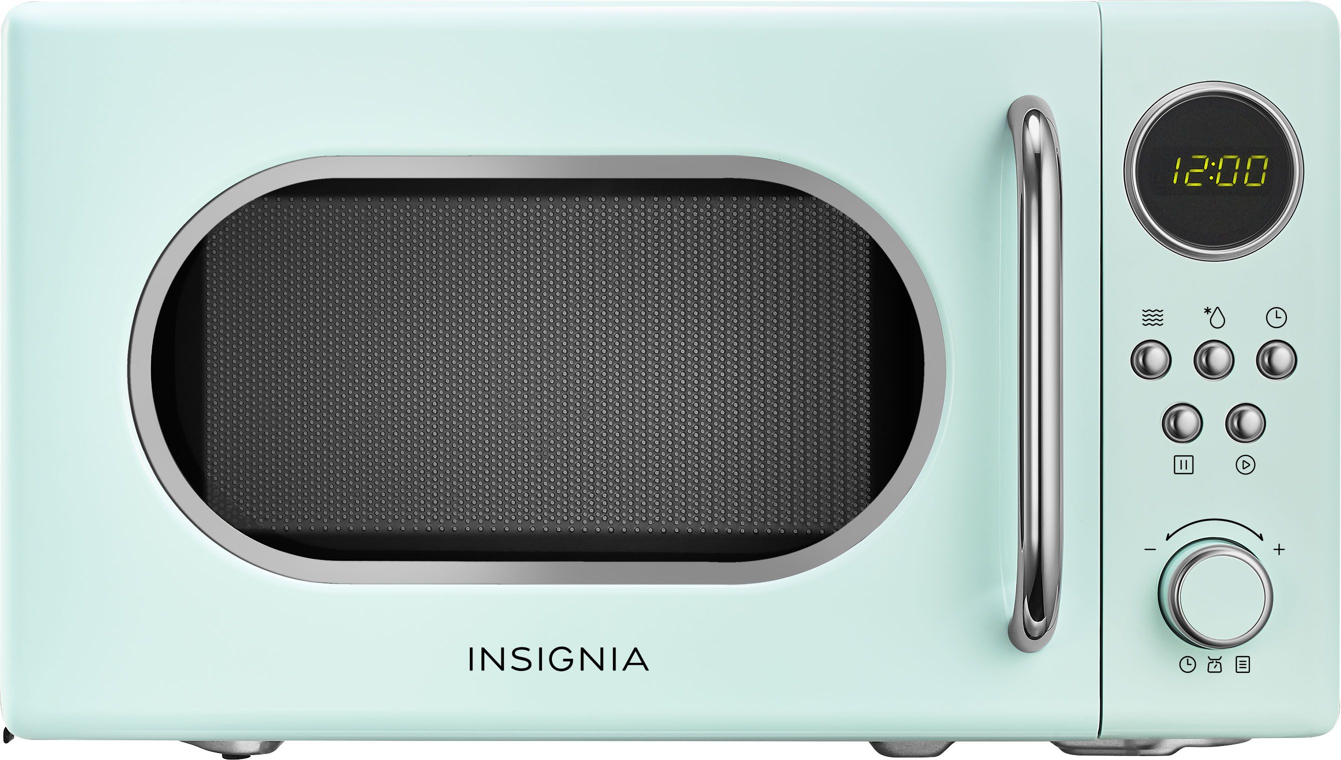 Insignia™ 0.7 Cu. Ft. Retro Compact Microwave Mint NS-MWR07M2 - Best Buy | Best Buy U.S.