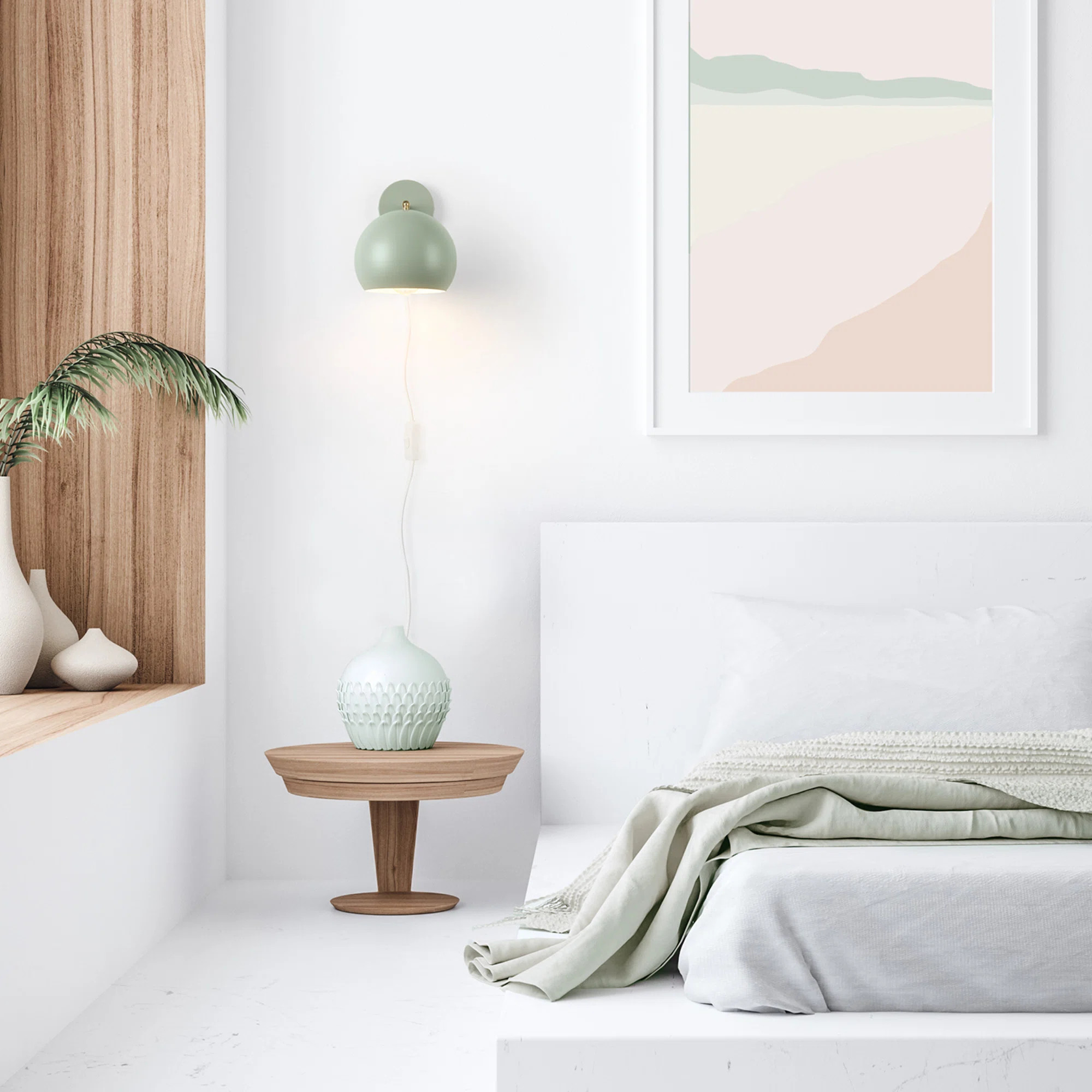 Plug-in Armed Sconce | Wayfair North America