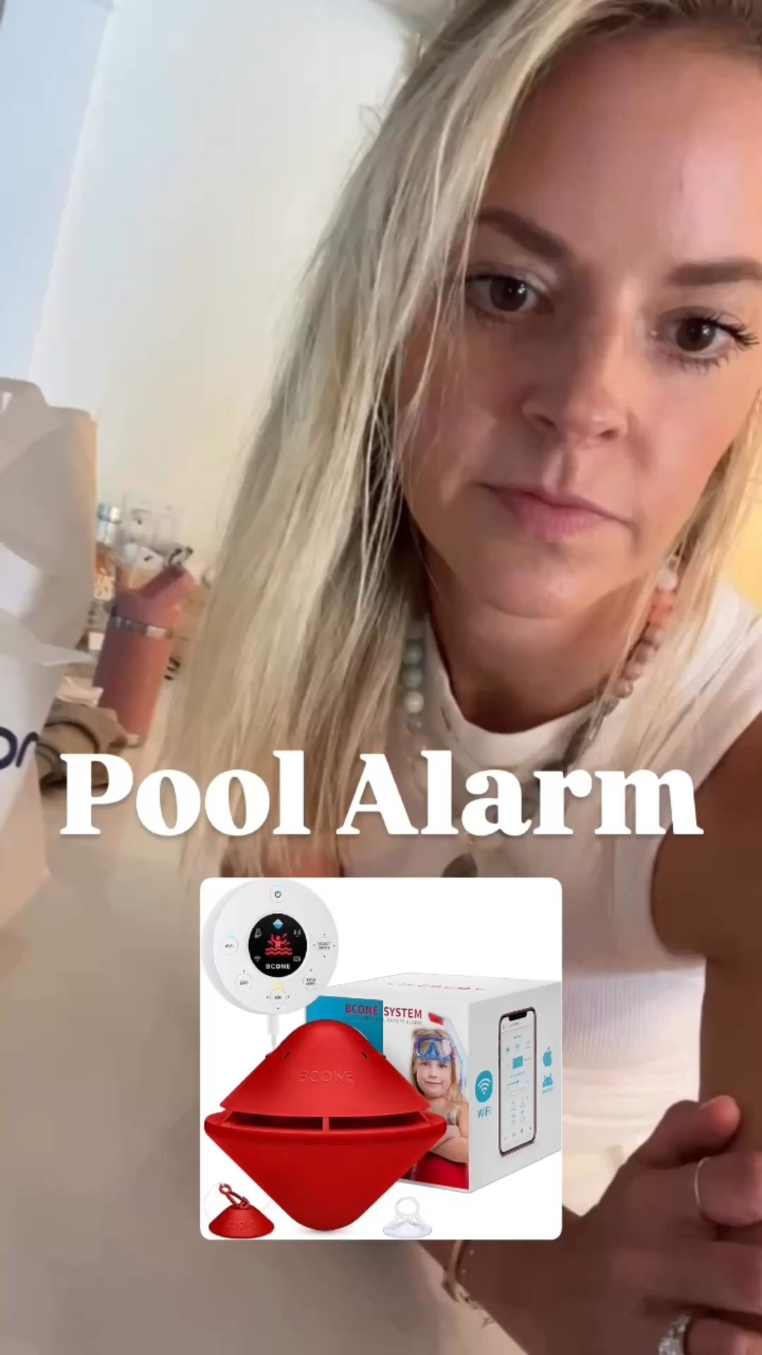 Real mom talk! Owning a pool with kids has always made me nervous, even though we have a gate that locks and the boys can swim. We did a ton of research and finally bought a pool alarm 🚨 

-small tank 
-size 27 white denim shorts, i sized up 1 

#LTKKids #LTKFamily #LTKHome