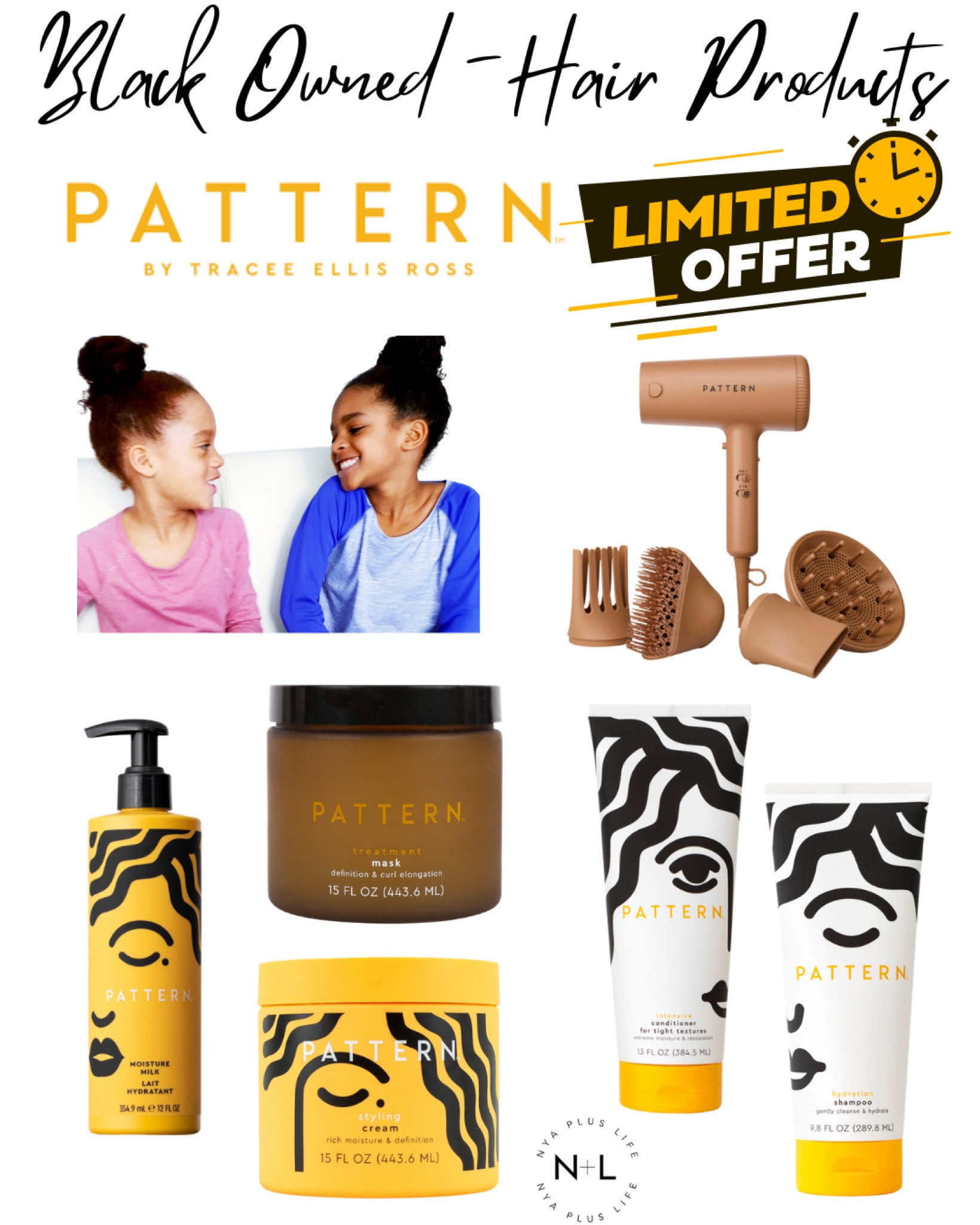 📣 Have you heard? Pattern by Tracy Ellis Ross has a buy 2 get 1 free Sale 🚨on right now!  It won’t last - Don’t miss it! 
I’ve been wanting to try it out for the twins and now here’s my sign that it’s the right time! 

#blackhaircare #blackowned #naturalhair #mixedhair

#LTKSpringSale #LTKbeauty #LTKsalealert