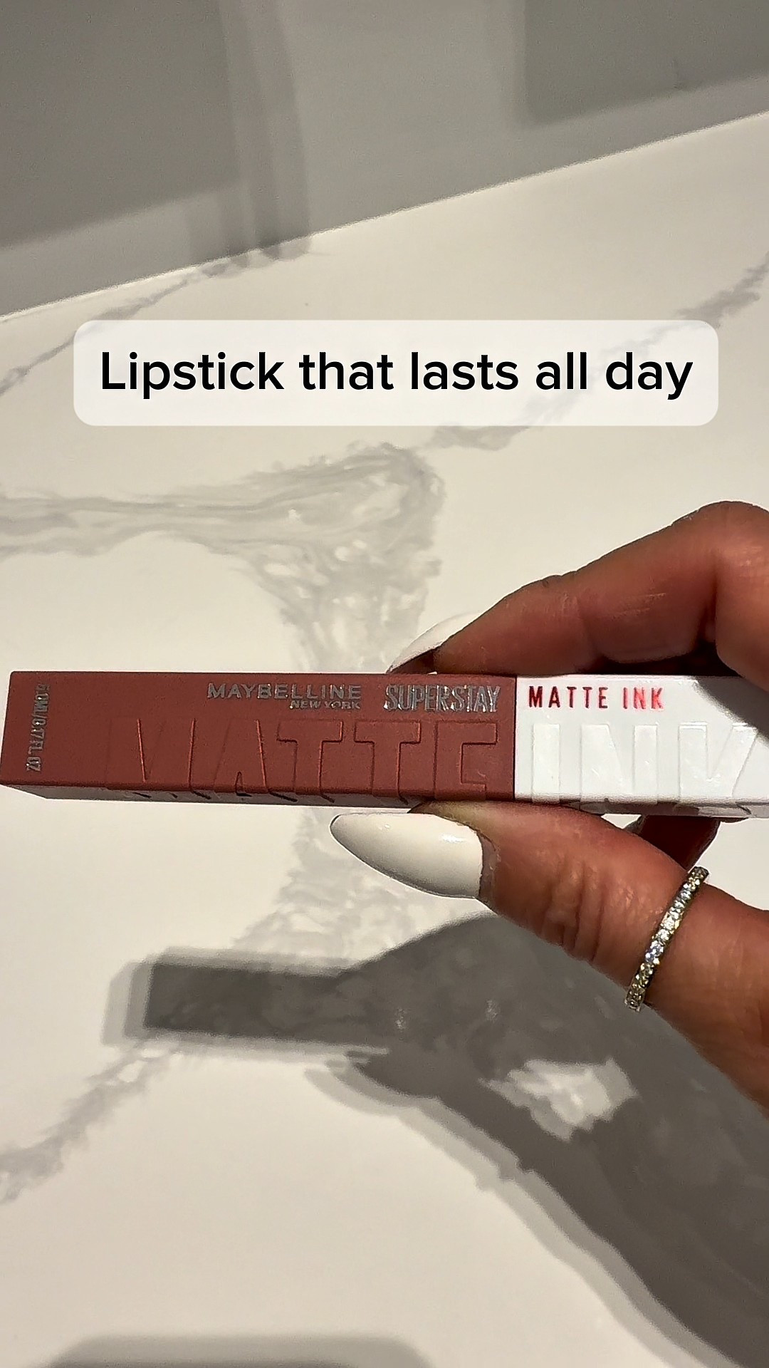 
This is one of those drugstore liquid lipsticks that actually performs like high-end.

The Maybelline Super Stay Matte Ink liquid lipstick is for anyone who wants long-lasting matte lipstick that truly stays put — no feathering, no constant touch-ups, no fading halfway through the day 
This formula delivers high-impact color with true transfer-resistant wear. Once it sets, it does not budge, which is why it consistently ranks for long-wear lipstick, all-day matte lipstick, and mask-proof lipstick.


If you’re tired of lipstick smudging, fading, or disappearing after coffee or meals, this solves that. It’s designed for up to 16-hour wear and holds pigment evenly without cracking.

Where you’ll actually wear it:
Workdays, long events, dinners, travel days, weddings, date nights — this is the lipstick you put on and don’t think about again.


Apply a thin, even layer and let it set fully (about 60–90 seconds). Once dry, it’s smooth, matte, and locked in. If you prefer extra comfort, prep with lip balm and blot before applying.


Because this is a true long-wear liquid lipstick, it removes best with oil-based makeup remover or cleansing balm — which is exactly what you want from a lipstick that doesn’t move.

If you want bold pigment, matte finish, and serious staying power, this is a repeat-buy classic for a reason.

long lasting liquid lipstick, matte liquid lipstick, transfer proof lipstick, Maybelline Super Stay Matte Ink, all day lipstick, smudge proof lipstick, high pigment matte lipstick

#LTKBeauty #LTKTravel