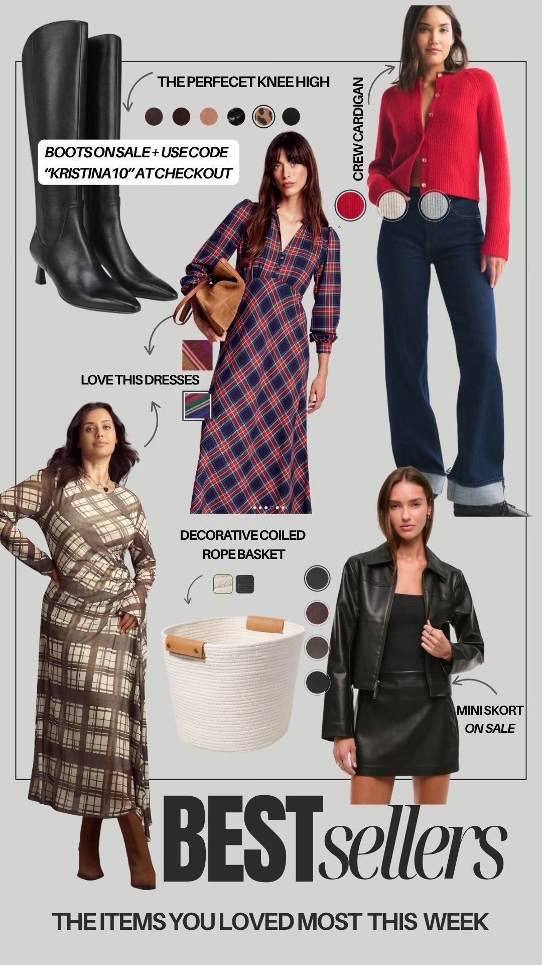 last weeks best sellers ! 

#LTKSeasonal #LTKPlusSize #LTKFindsUnder100