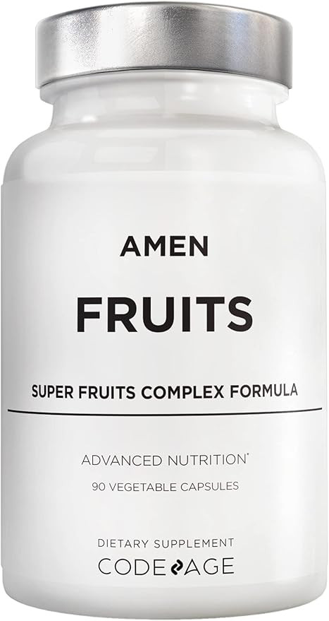 Amen Fruits, Daily Fruits Vitamins Supplements, Raw Whole Fruits Multivitamin Capsules, Berries V... | Amazon (US)