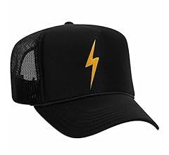 Trucker Hat Adjustable Snapback Mesh Hat Embroidery Fashion Baseball Cap Classic Dad Hat Retro Go... | Amazon (US)
