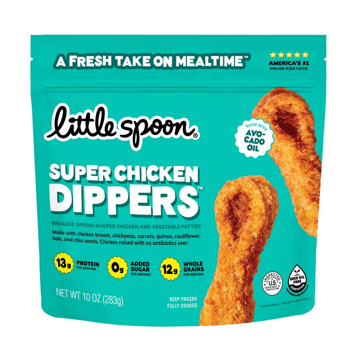 Little Spoon Super Chicken Dippers Frozen Kids' Food - 10oz | Target