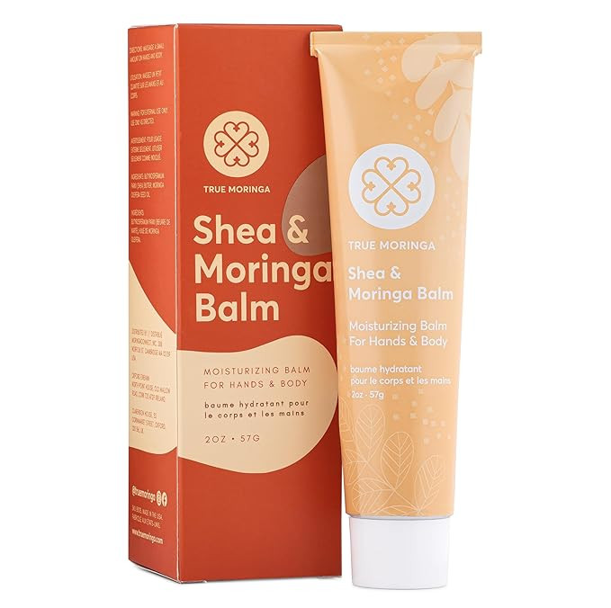True Moringa Shea & Moringa Balm | Scar and Stretch Mark Repair | Intensive Hydrating Dry Skin Cr... | Amazon (US)