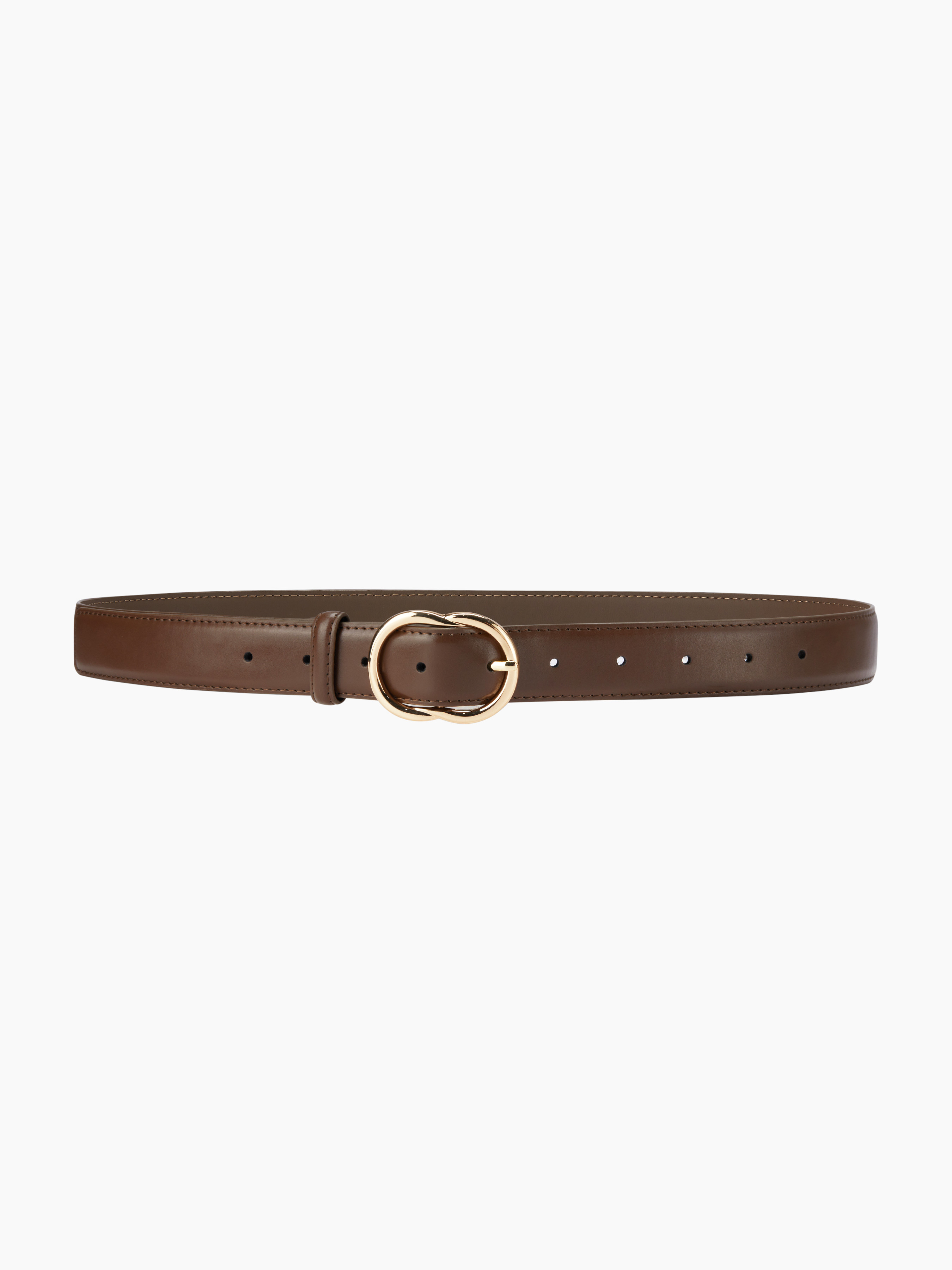 PU Leather DOUBLE BUCKLE BELT For School Daily Casual Date Coffee Shop Work | Cider