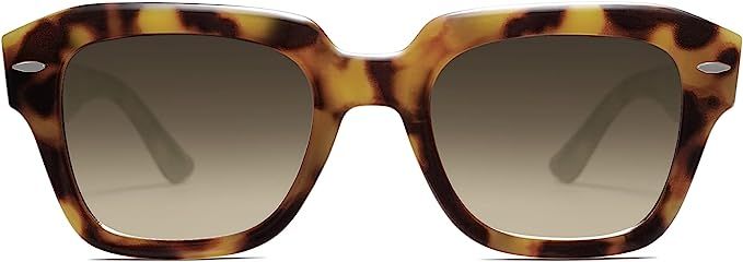 SOJOS Fashion Bold Square Sunglasses Street Style UV400 Sun Glasses SJ2183 | Amazon (US)