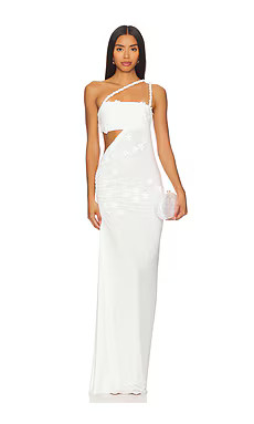 Deme by Gabriella Leslie Gown in White from Revolve.com | Revolve Clothing (Global)