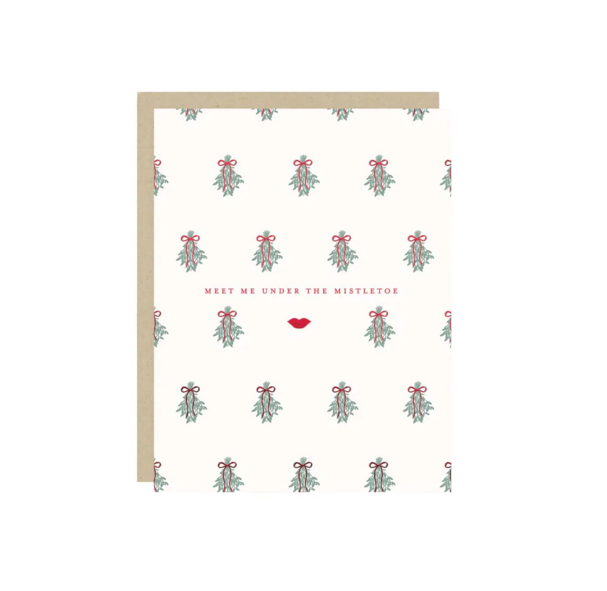 MISTLETOE ♡ holiday junkie x 2021 Co. card | BFFS & BABES