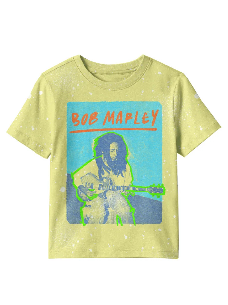 Bob Marley Toddler Boys 1977 Exodus Tour Graphic Tee, Sizes 12M-5T | Walmart (US)