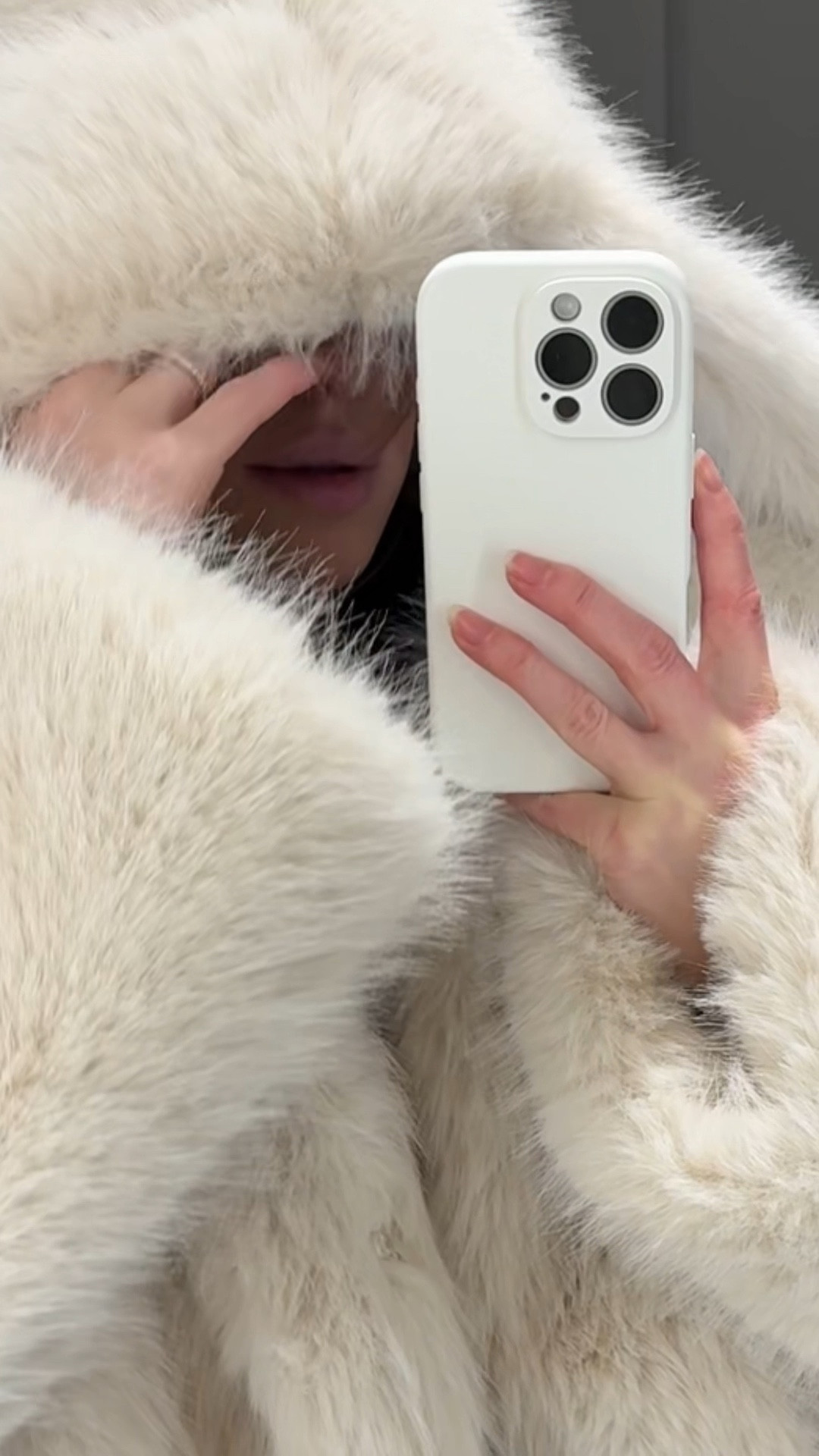 Faux fur cropped jacket, target finds, white fur coat 

#LTKCyberWeek #LTKSeasonal #LTKHoliday