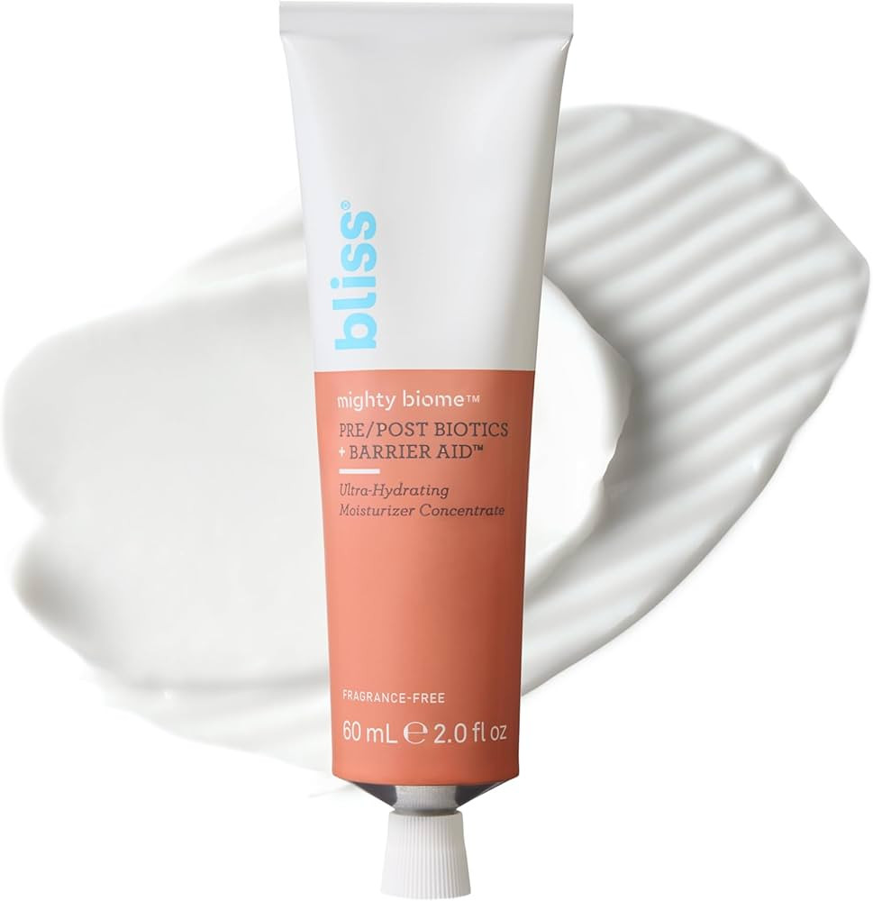 Bliss Mighty Biome Probiotic Nourishing Moisturizer | Ultra-Hydrating with Squalane & Coconut Oil... | Amazon (US)