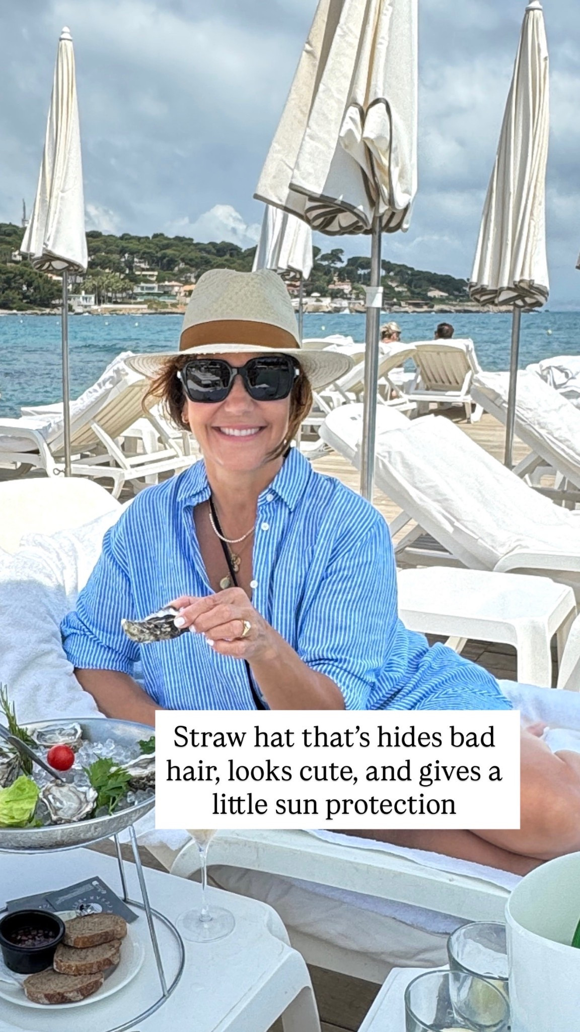 My go to straw hat for vacations! The size is nice and it rolls up easily in your suitcase!

#LTKSeasonal #LTKOver40 #LTKTravel