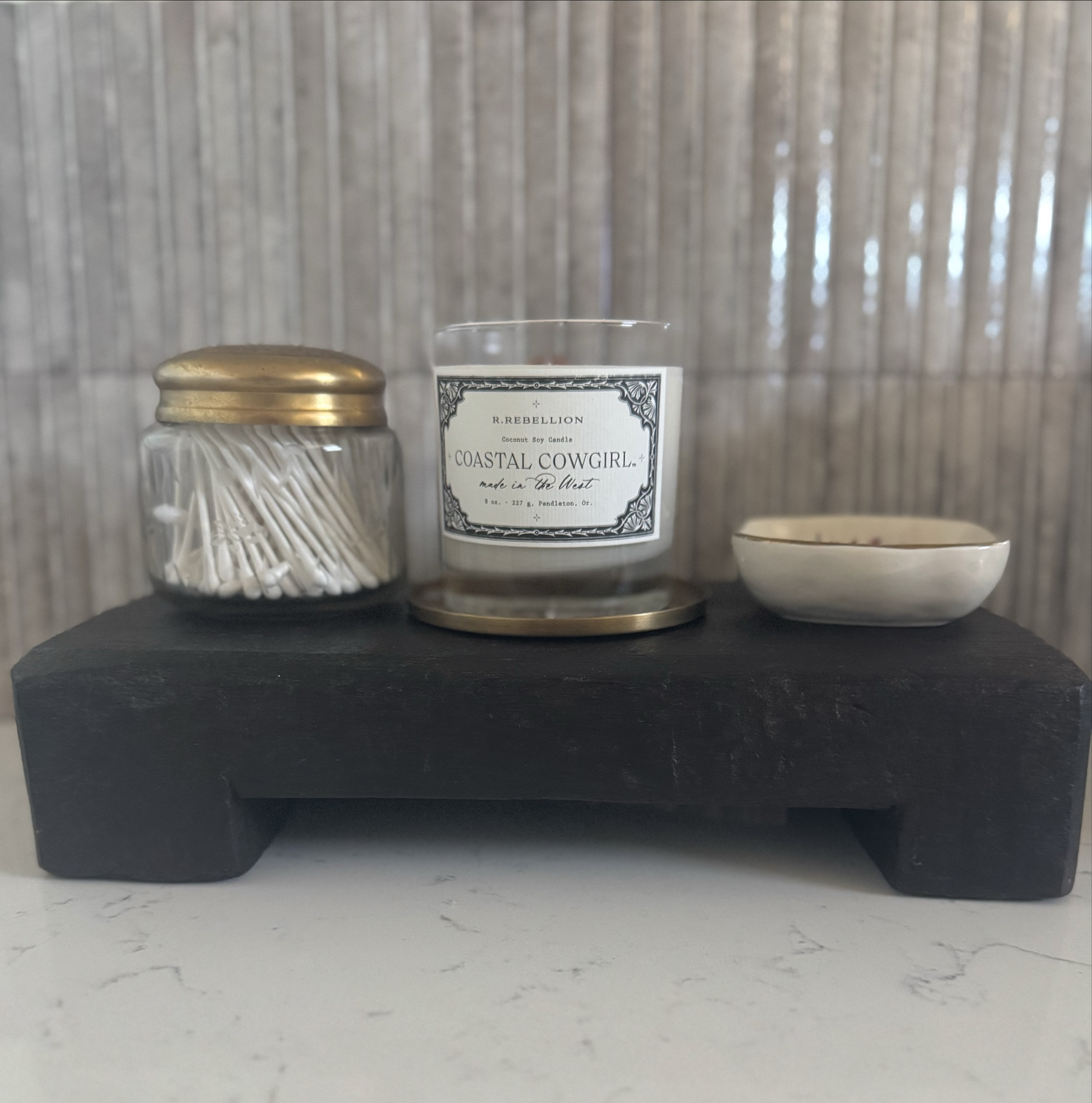 3 ways I styled these brass coasters around my home.

I originally bought these from Magnolia as actual coasters, but they’ve turned out to be one of my favorite little styling pieces. I’ve used them as a small tray on our coffee bar, a riser on a bathroom counter, and on my desk to hold a candle.

Sometimes the smallest decor pieces make the biggest difference when you’re styling a space.



brass coasters, Magnolia home decor, coffee table styling, bathroom counter decor, shelf styling ideas, neutral home decor, decorating trays, small decor styling 



#LTKHome