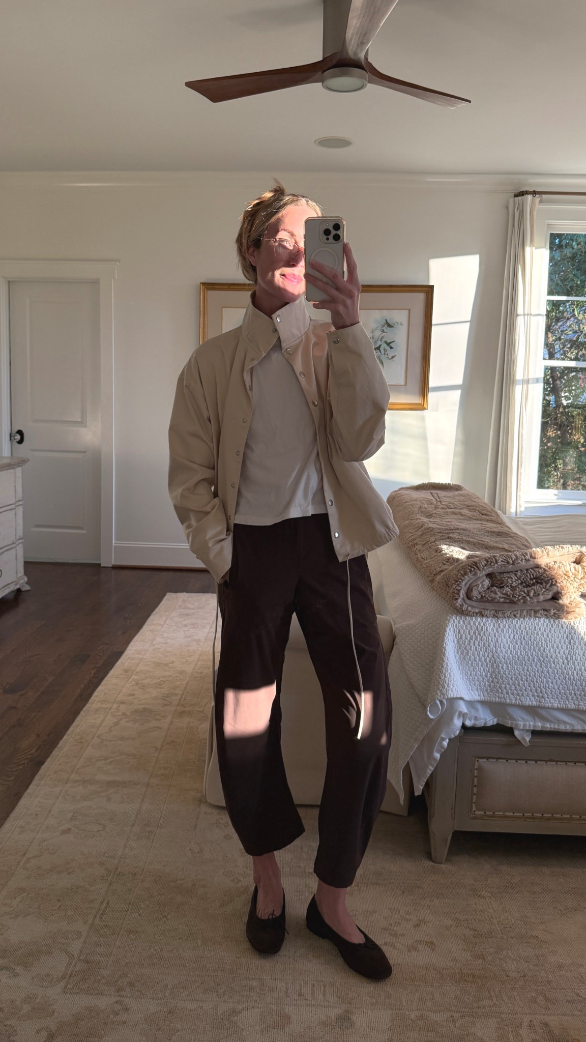 S @Reformation jacket, S LESET white tee, 2 @Ruti brown pants. Linked similar flats!

spring casual, spring pants, ruti pants, barrel pants, funnel neck jacket, neutral spring outfit 

#LTKgrwm #LTKSeasonal #LTKootd