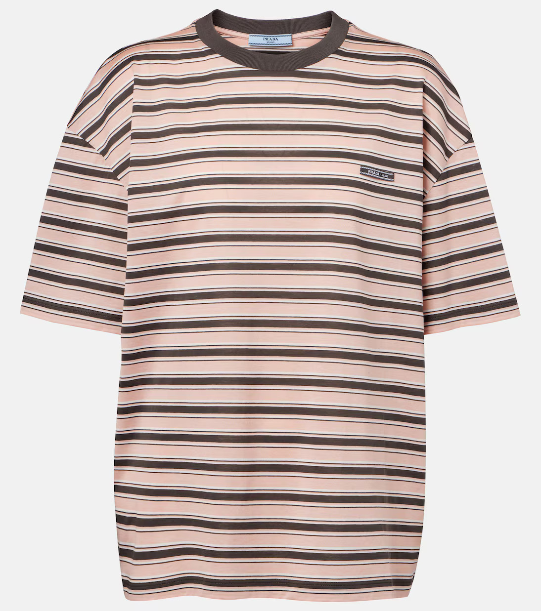 Stripped cotton T-shirt | Mytheresa (UK)