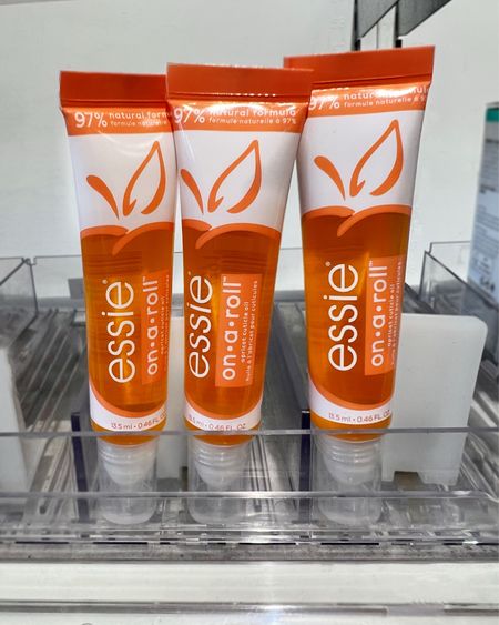 I saw this in the drugstore yesterday. New packaging for a tried and true cuticle oil that’s 8-Free, vegan and under $20. It’s Essie’s apricot cuticle oil made from apricot kernel + jojoba oil. The compact roll-on packaging makes it easier to throw in a work tote, gym bag or your everyday bag. 

#LTKfindsunder50 #LTKsalealert #LTKbeauty