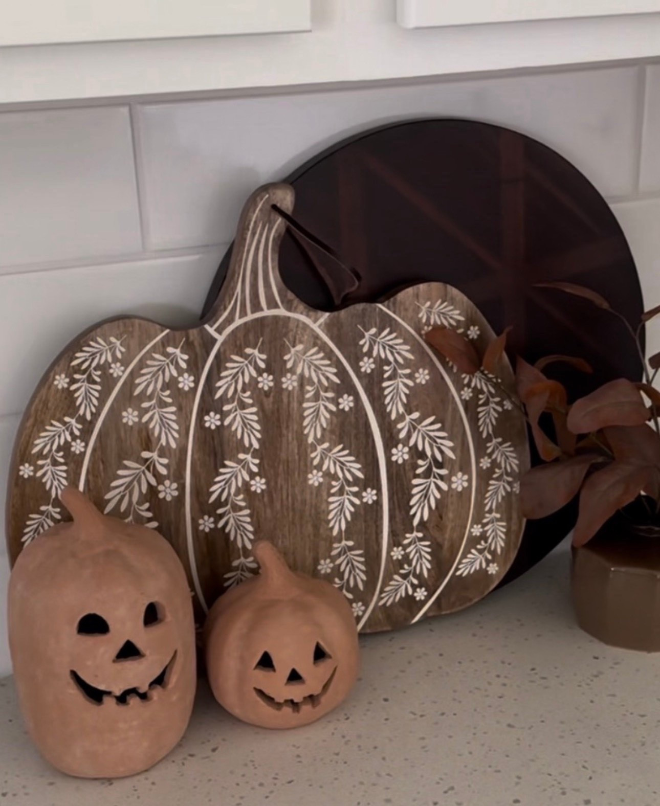 Both terra-cotta pumpkins are in stock right now! I have the tiny and mini.

#LTKSaleAlert #LTKHome #LTKSeasonal
