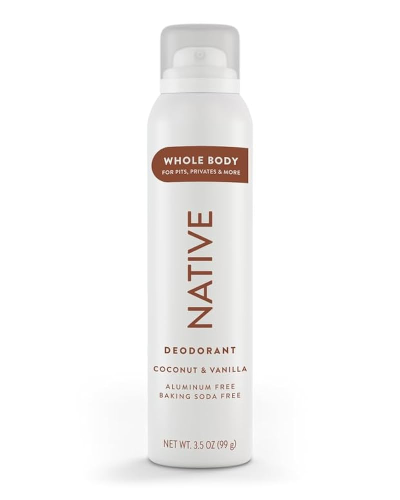 Native Whole Body Deodorant Spray Contains Naturally Derived Ingredients, Deodorant for Women & M... | Amazon (US)