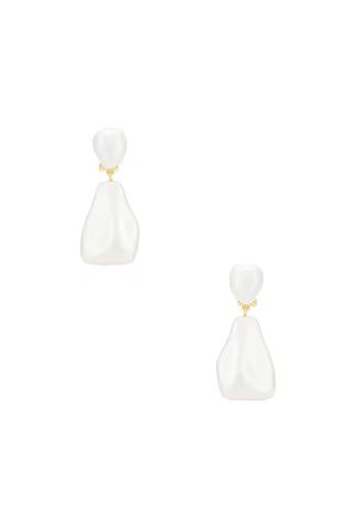 Wilma Pearl Drop Earrings
                    
                    Lele Sadoughi | Revolve Clothing (Global)