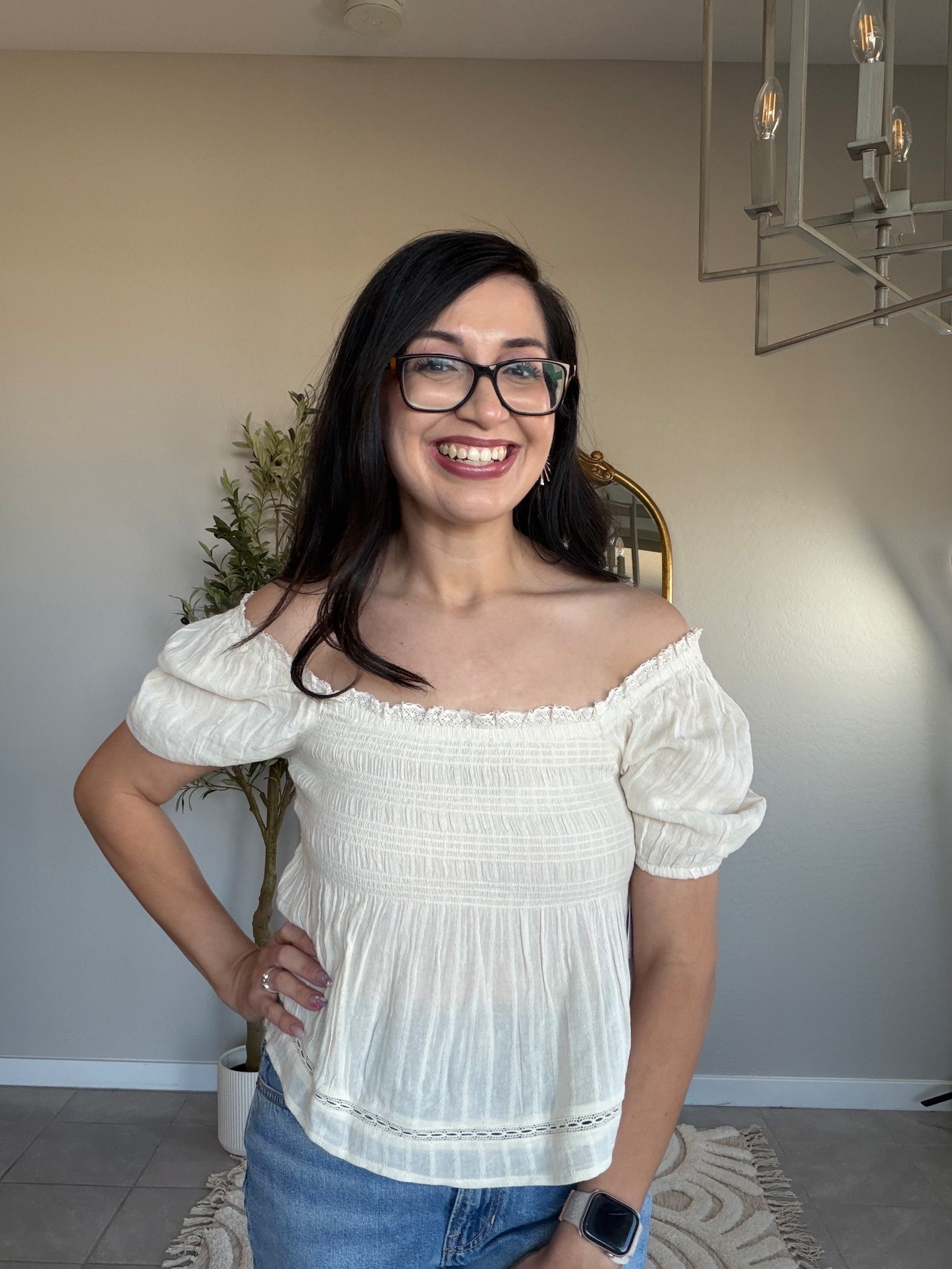 This Waverly smocked cotton top looks so comfy and breathable—such an easy piece to wear all day 🌸✨

#LTKootd #LTKBeauty #LTKmomlife