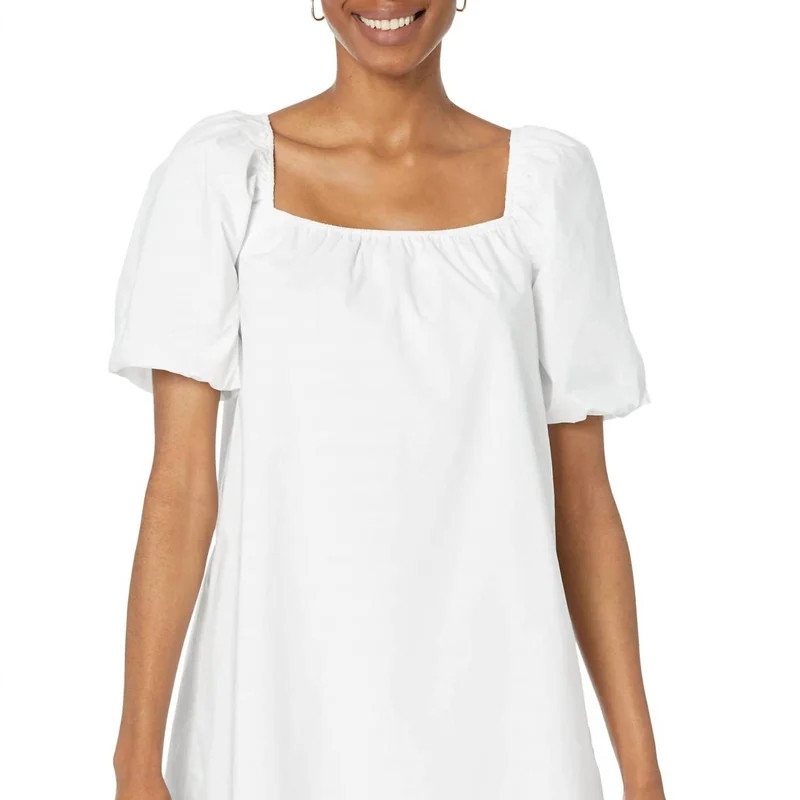 Sanctuary Clothing A Line Babydoll Dress In White - White | Verishop