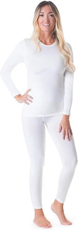 Rocky Thermal Underwear for Women (Long Johns Thermals Set) Shirt & Pants, Base Layer w/Leggings/... | Amazon (US)