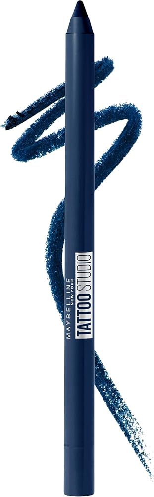 Maybelline TattooStudio Long-Lasting Sharpenable Eyeliner Pencil, Glide on Smooth Gel Pigments wi... | Amazon (US)