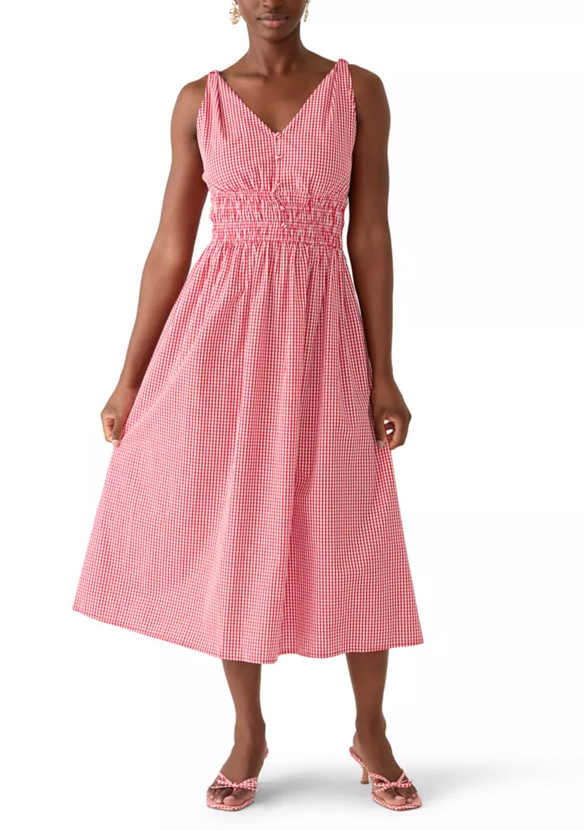 Petite Gingham Sundress | Belk