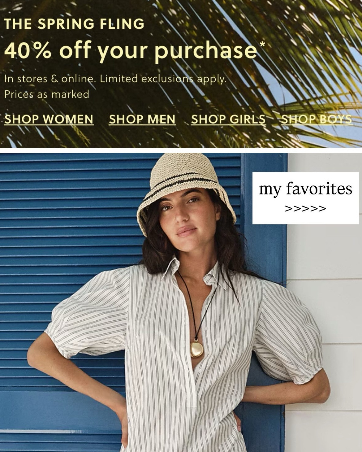 J.Crew Sale Favorites

#LTKSaleAlert #LTKOver40 #LTKSeasonal