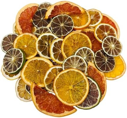 Utama Dehydrated Citrus - 50+ Piece Dried Lemon/Lime/Orange/Grapefruit - Cocktail/Food Garnishing... | Amazon (US)