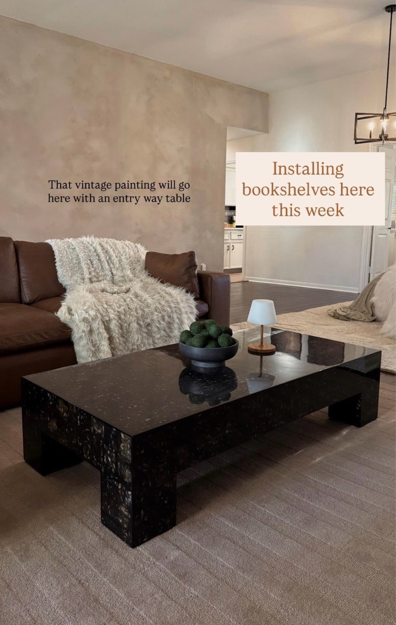 These coffee tables are BEAUTIFUL and make your space so much more elevated! 

I’ve been so happy to invest in darker coffee tables vs the lighter ones I’ve had in the past because there are no stains in sight now 😂✨

#LTKmorningroutine #LTKdayinmylife #LTKHome