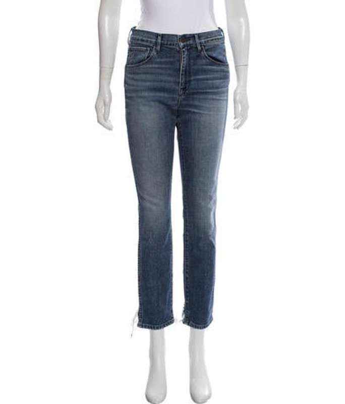 3x1 High-Rise Straight Leg Jeans Blue 3x1 High-Rise Straight Leg Jeans | The RealReal