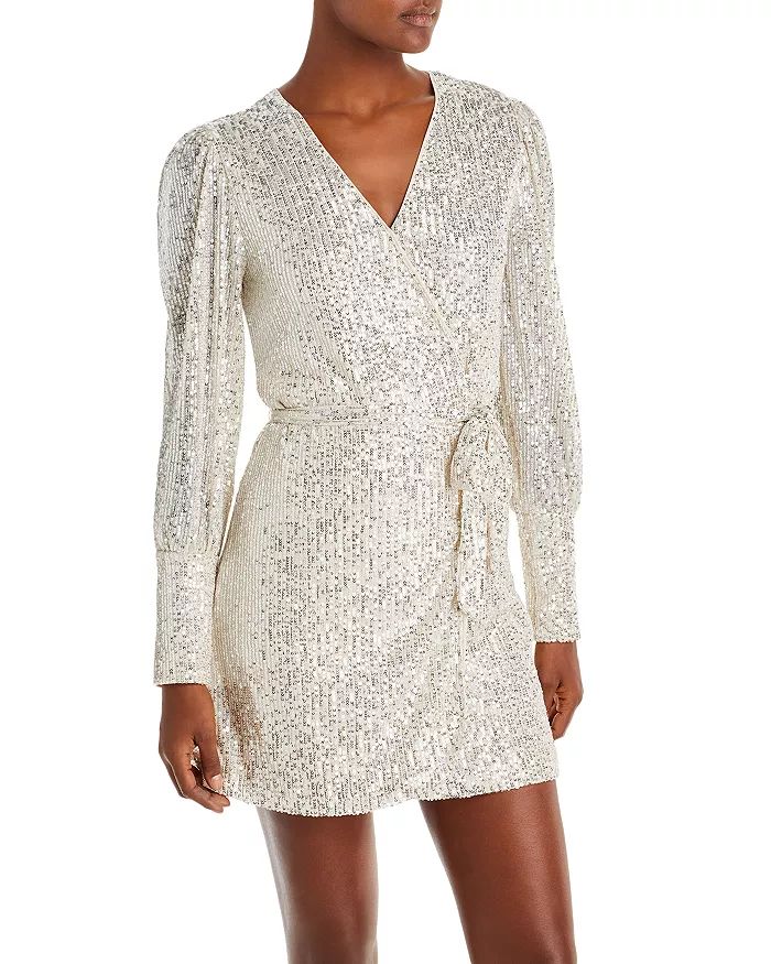 AQUA Sequin Mini Dress - 100% Exclusive Women - Bloomingdale's | Bloomingdale's (US)