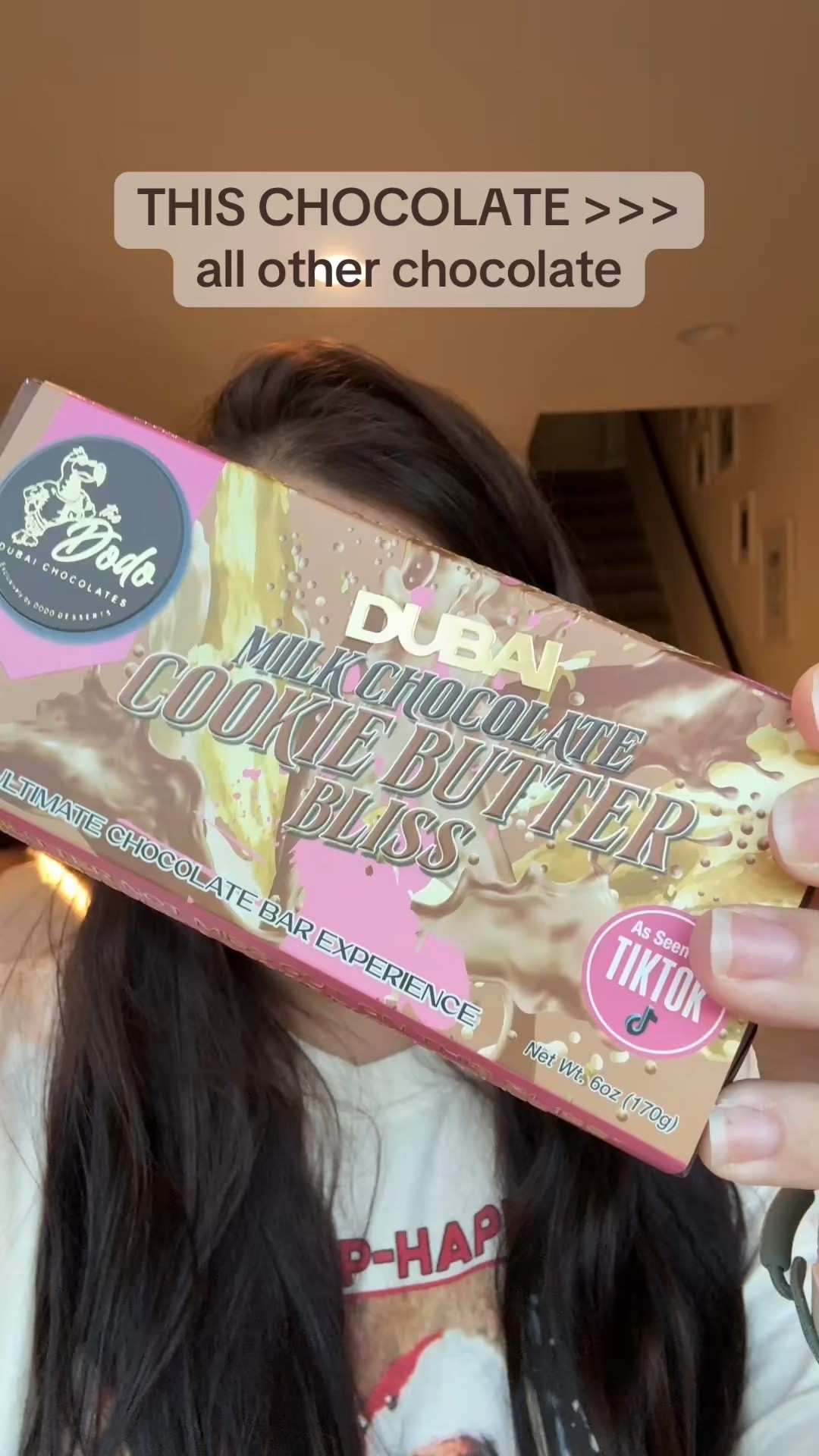 Warning: don’t open it around others unless you’re prepared to share it. It’s SO good. 🤤 

My first time trying Dubai Chocolate and I LOVED this cookie butter bliss flavor. 10/10 recommend.

#LTKGiftGuide #LTKfoodie #LTKmomlife