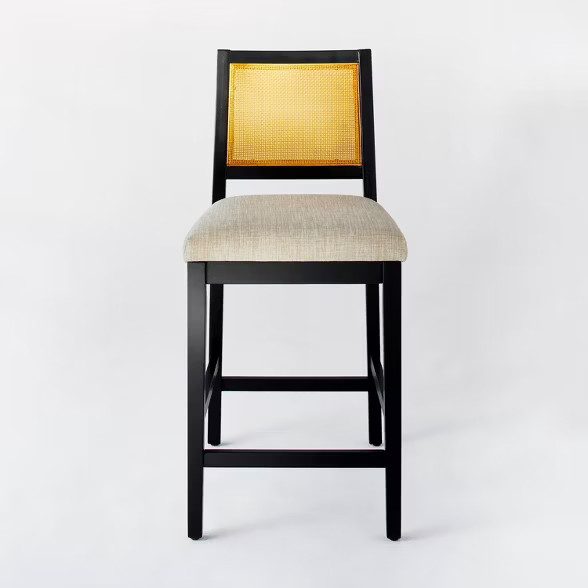 Oak Park Cane Counter Height Barstool - Threshold™ designed with Studio McGee | Target