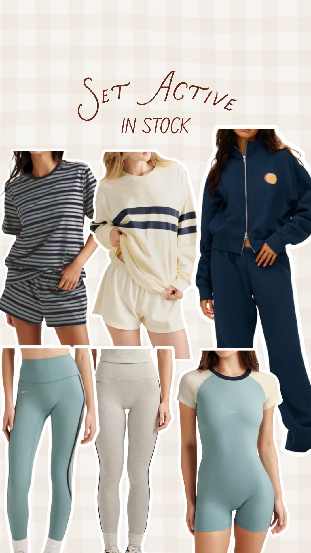 SET active pieces in stock!

#LTKootd #LTKgrwm #LTKmomlife