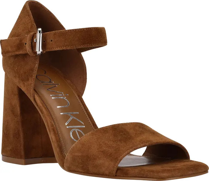 Calvin Klein Quelyn Block Heel Sandal | Nordstrom | Nordstrom