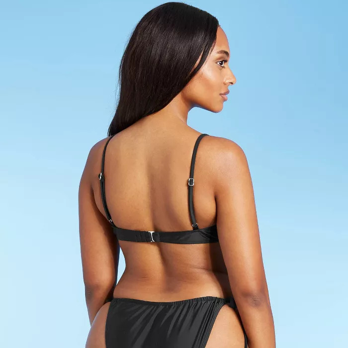 Juniors' Shirred Underwire Bikini Top - Xhilaration™ | Target