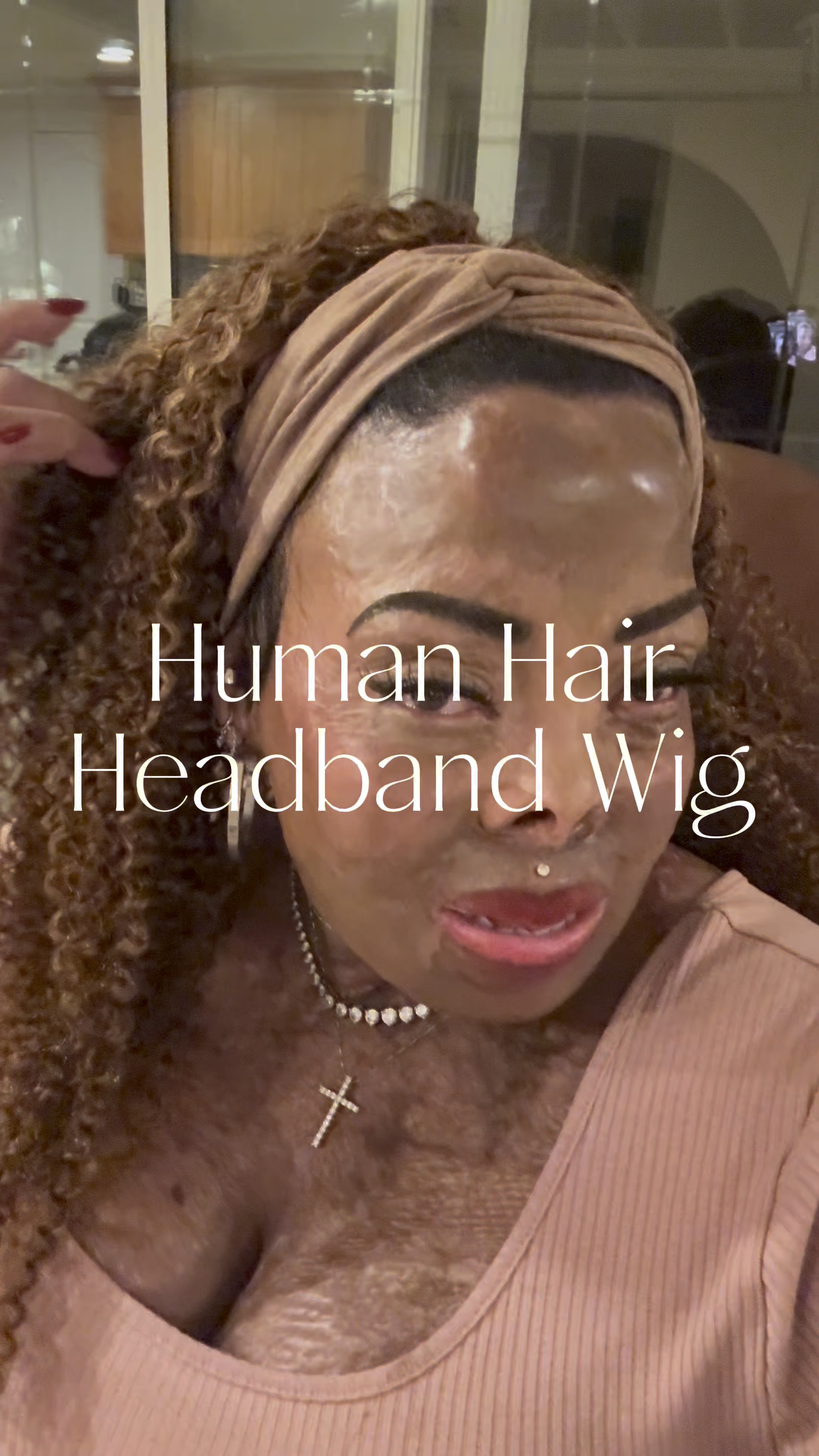 Affordable Smoothair human hair kinky curly headband wig from Amazon.🖤

It is soft and hasn’t tangled after wearing it for several hours.. The Ombre 4/27 color is somehow different than I thought, but I like it on me!

wig, beginner wig, cap wig, easy wig

#LTKBeauty #LTKOver40 #LTKWatchNow