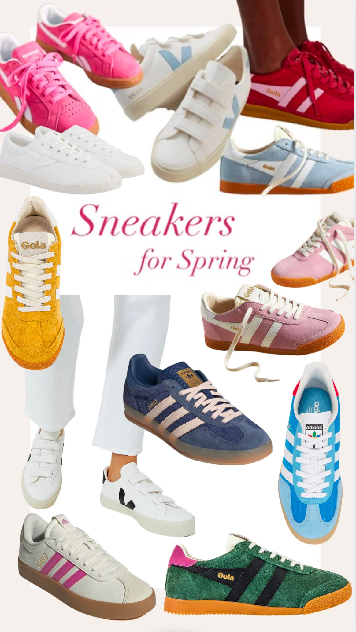Fun and colorful sneakers for springg

#LTKStyleTip #LTKShoeCrush #LTKSeasonal