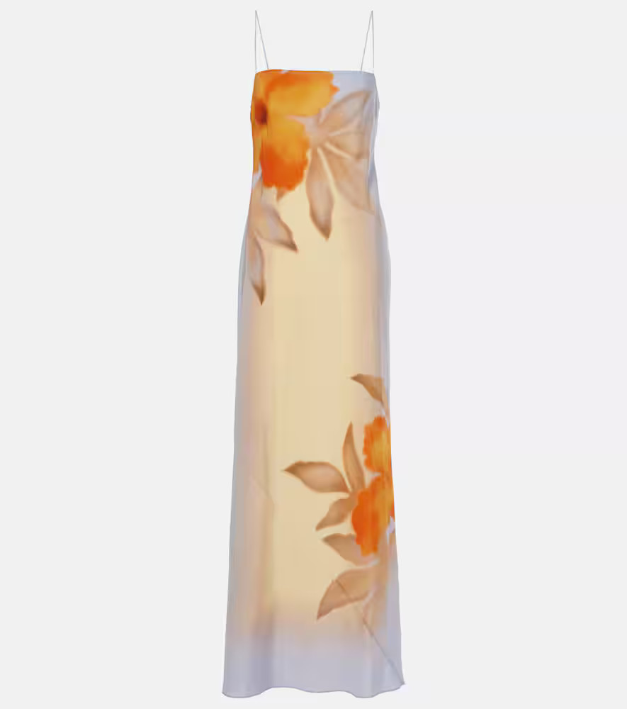 SIR Serene printed silk slip dress | Mytheresa (US/CA)